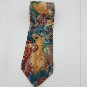 International Passport Abstract Multicolor Men's Tie